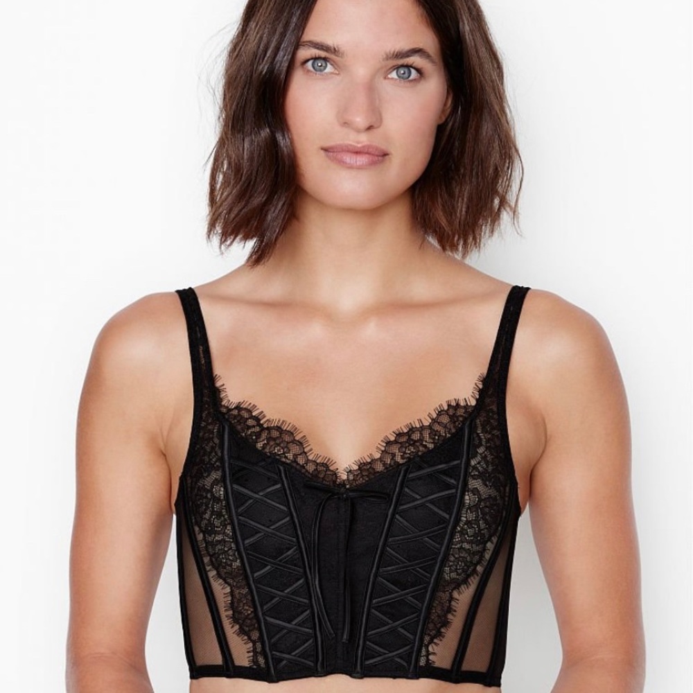 Small DREAM ANGELS Unlined Lace-Up Corset Top
